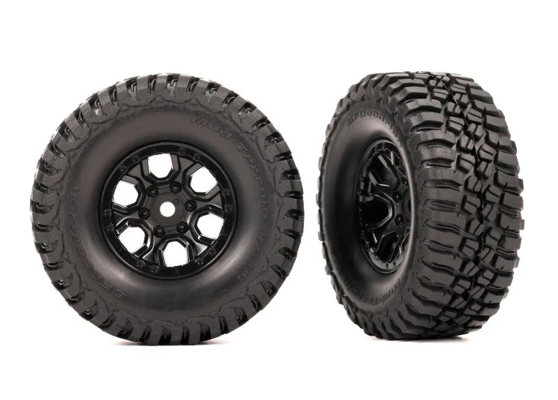 Traxxas 9774 TRX-4M 1.0" Kompletträder BFGoodrich® Mud-Terrain™ T/A® KM3 1.0x2.2 - Bild 1 von 1