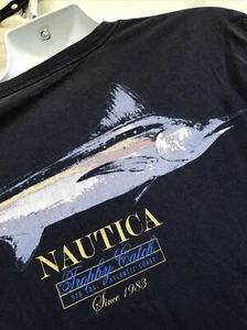 Trophy Catch Swordfish 578lbs Damaged Shirt Discounted XL - Picture 1 of 12