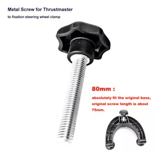 Metal Screw for Thrustmaster T300 TS-XW TS-PC T500 Fixation Steering Wheel Clamp - Picture 1 of 7