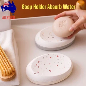 Soap Holder Detachable Quickly Absorb Water Detachable Soap Holder Tray 2 Colors - Picture 1 of 7