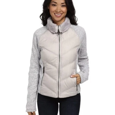 Chaqueta híbrida Marmot I89040 para mujer talla L gris Thea 700 relleno cremallera completa usada en excelente estado Foto 1 de 4