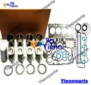 V2607 Engine Overhaul Rebuild Kit For Kubota Bobcat S550 S570 S590 Loader Parts - Picture 1 of 6