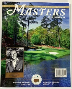 2017 Masters golf Journal program Arnold Palmer tribute new pga - Picture 1 of 6