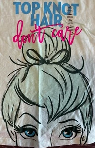 Disney Tinkerbell RacerBack ladies M green graphic print tank top NWT - Picture 1 of 4