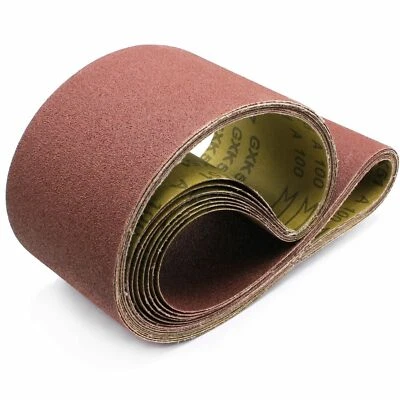 HOBBYPOWER24 Carta abrasiva a nastro carta abrasiva levigatrice a nastro 100x910, 100x914, 100x915, 100x920