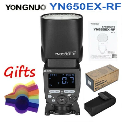 YONGNUO YN650EX-RF 2.4G Wireless TTL LED 2W Flash Light Speedlite For Canon 650D - Image 1 of 4