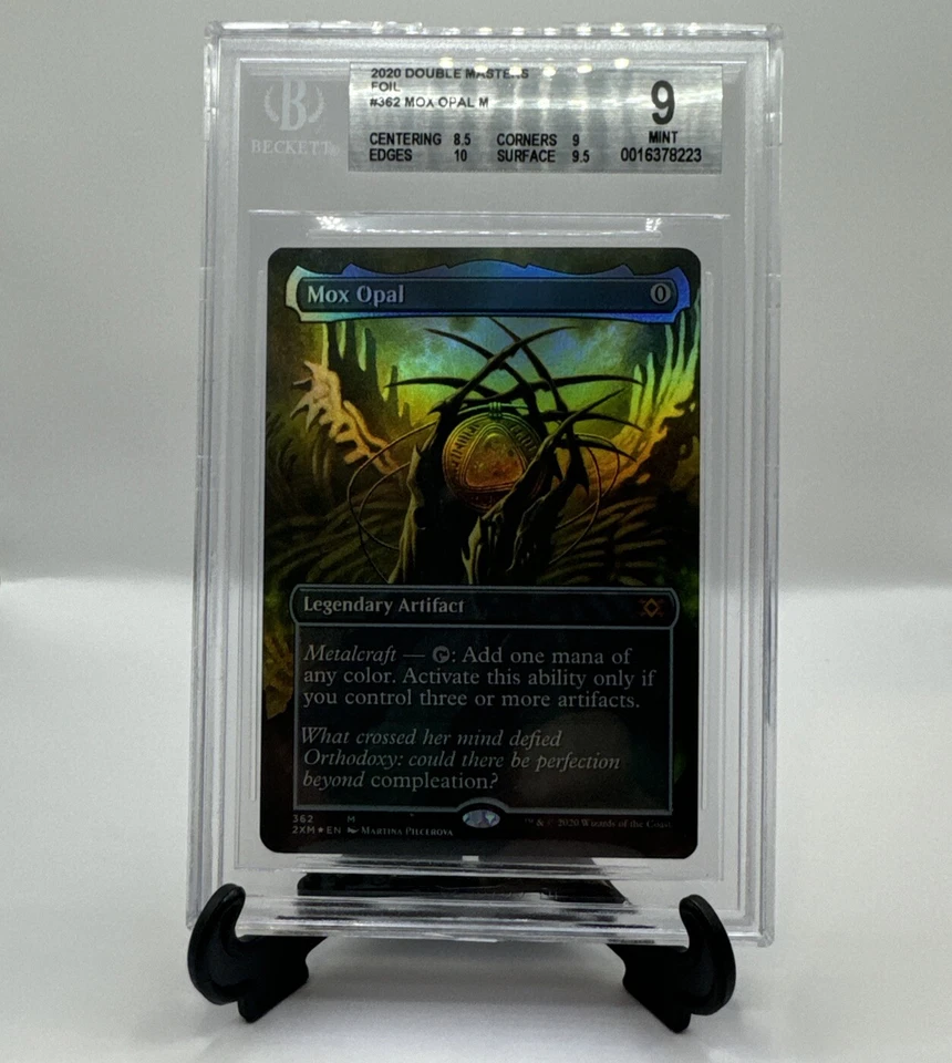 MTG Mox Opal (Borderless) Double Masters Foil BGS 9 - Image 1 of 1