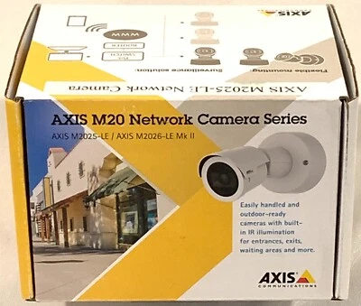 Axis M2025-LE Network Camera - Monochrome, Color - Image 1 of 4