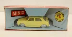Vintage Triang Minix RC2 Morris 1100, Pale Yellow, Mint in Box, Sealed - Picture 1 of 8