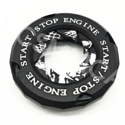  Car Engine Start Stop Push Button Cover Trim Skull Head Protector Accessories - Image 1 of 4