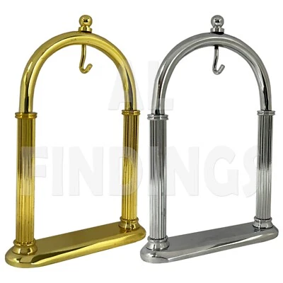 Pocket Watch Arched Stand Arched Holder Display Gold Silver Tool - Image 1 of 4