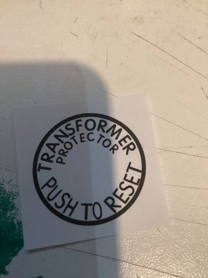 JUKEBOX WURLITZER 24A 616A 500A 600A ECT  MAGAZINE TRANSFORMER BOX DECAL - Image 1 of 1