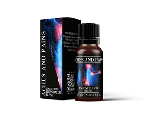 Mystix London Aches and Pains Essential Oil Blend - 10ml - Picture 1 of 6