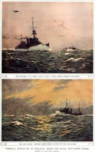 W Parkyn Hun Hunters LONE PATROL There'll Always Be An England 1941 Illustration - Bild 1 von 1