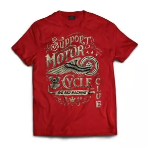 49 Hells Angels Support 81 Big Red Machine Camiseta Retro - Imagen 1 de 6