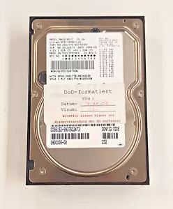 Fujitsu MAG3182LC 18.2GB 10000RPM 80 Pin Ultra 2 SCSI 3.5" Hard Drive - Picture 1 of 3