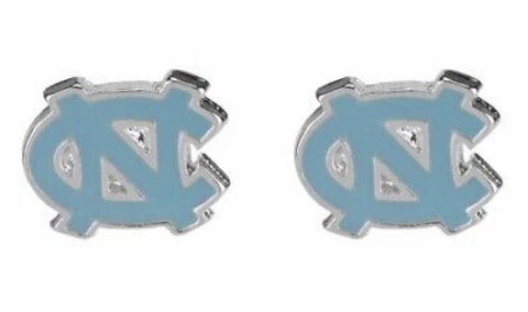 NCAA North Carolina Tar Heels Licensed Stud Earrings Cover