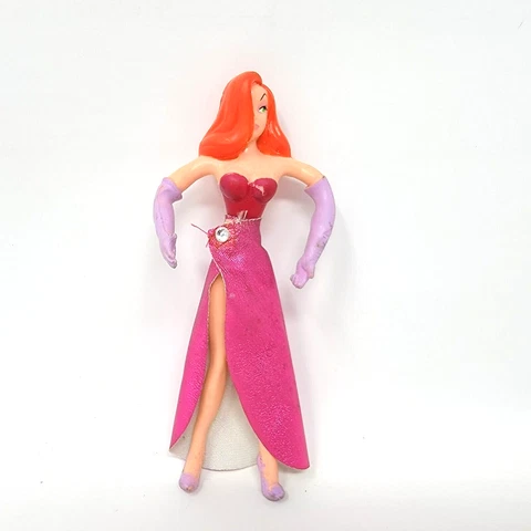 Who Framed Roger Rabbit Vintage 1988 LJN Toys Jessica Rabbit Bendy Figure Cover