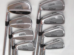 Lefty Titleist 735 CM Iron Set 8pcs 3-Pw Flex S Stiff Dynamic Gold S200 - Picture 1 of 7