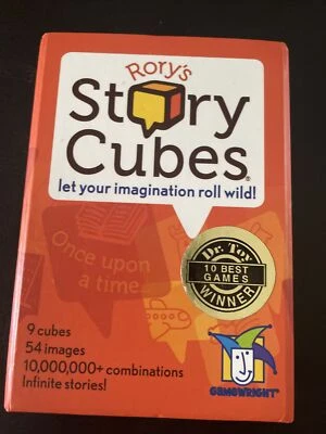 Rory's Story Cubes Once Upon A Time Gamewright Family Kids Game EUC - Image 1 of 4