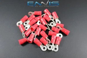 STÄRKE 8 VINYL #8 RING 50 STK CRIMP TERMINAL STECKER AWG GA AUTO AUGE RVRT88 - Bild 1 von 4