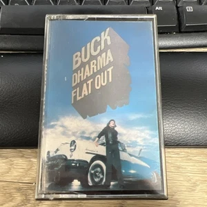 BUCK DHARMA Blue Oyster Cult - Flat Out CASSETTE (1982) UK Import Used Untested - Picture 1 of 7