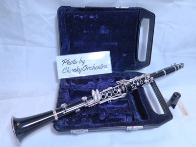 Clarinete YAMAHA YCL-25 | Cuerpo de plástico | Teclas funcionales | Almohadillas envejecidas | Japón #2376 Foto 1 de 4