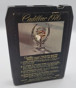 Cadillac 1976 8-Track Tape Enoch Light Light Brigade KXL-6009 Vintage - Picture 1 of 4