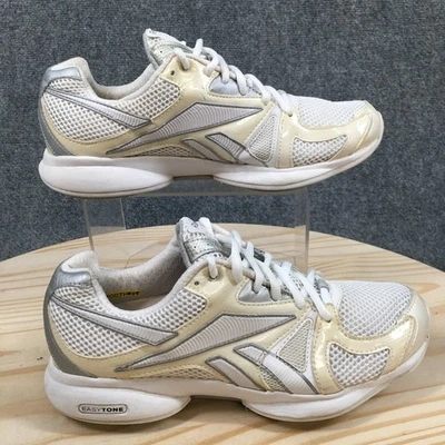 Reebok Shoes Womens 7.5 EasyTone SmoothFit Sporty Walking Sneakers White Mesh - Image 1 of 4