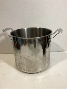 Olla de 8 cuartos de galón con núcleo de cobre Emeril sin tapa de acero inoxidable - Imagen 1 de 6