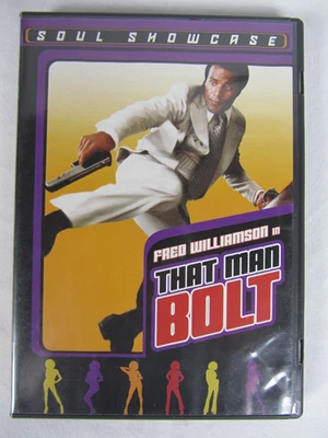 That Man Bolt (DVD, Widescreen, 1973) Fred Williamson Foto 1 de 3
