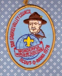 SOR San Gabriel Valley Council 1978 -Mint- Scout-O-Rama - Picture 1 of 1