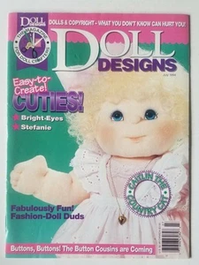 Doll Designs Juli 1994 Easy to Create Cuties - Bild 1 von 2