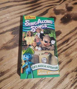 Disney Sing Along Songs - Flik's Musical Adventure, Animal Kingdom (VHS) - Picture 1 of 4
