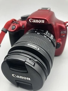 Canon EOS Rebel T5 Digital SLR 18.0 MP Camera w/ EF-S 18-55mm IS II Lens - Picture 1 of 5