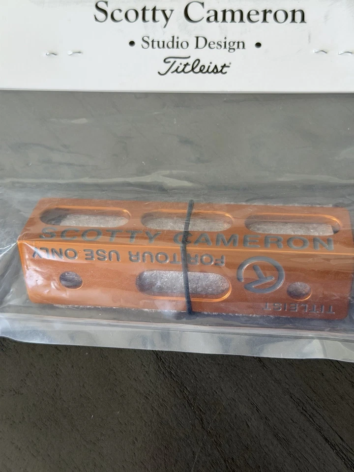 Herramienta Titleist Scotty Cameron Putting Path Orange Circle T Tour solo uso NUEVO B3 Foto 1 de 4