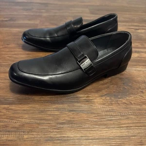 Perry Ellis Portfolio ultra foam black Justin loafers size 10 - Picture 1 of 15