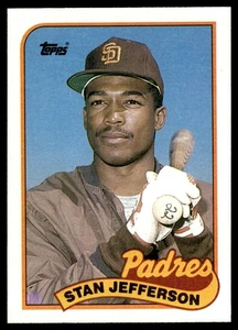 1989 Topps Stan Jefferson San Diego Padres #689A - Picture 1 of 2