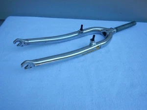 Maxlight Kinesis 1" Rigid Fork 7" Steerer Vintage Mountain Bike 1-inch Silver - Picture 1 of 6