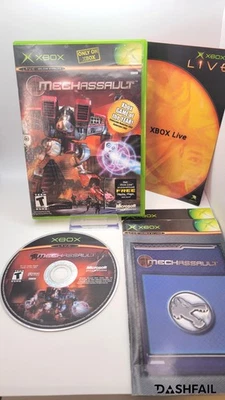 MechAssault (Microsoft Xbox, 2002) - Complete In Box - All Inserts! - Image 1 of 4
