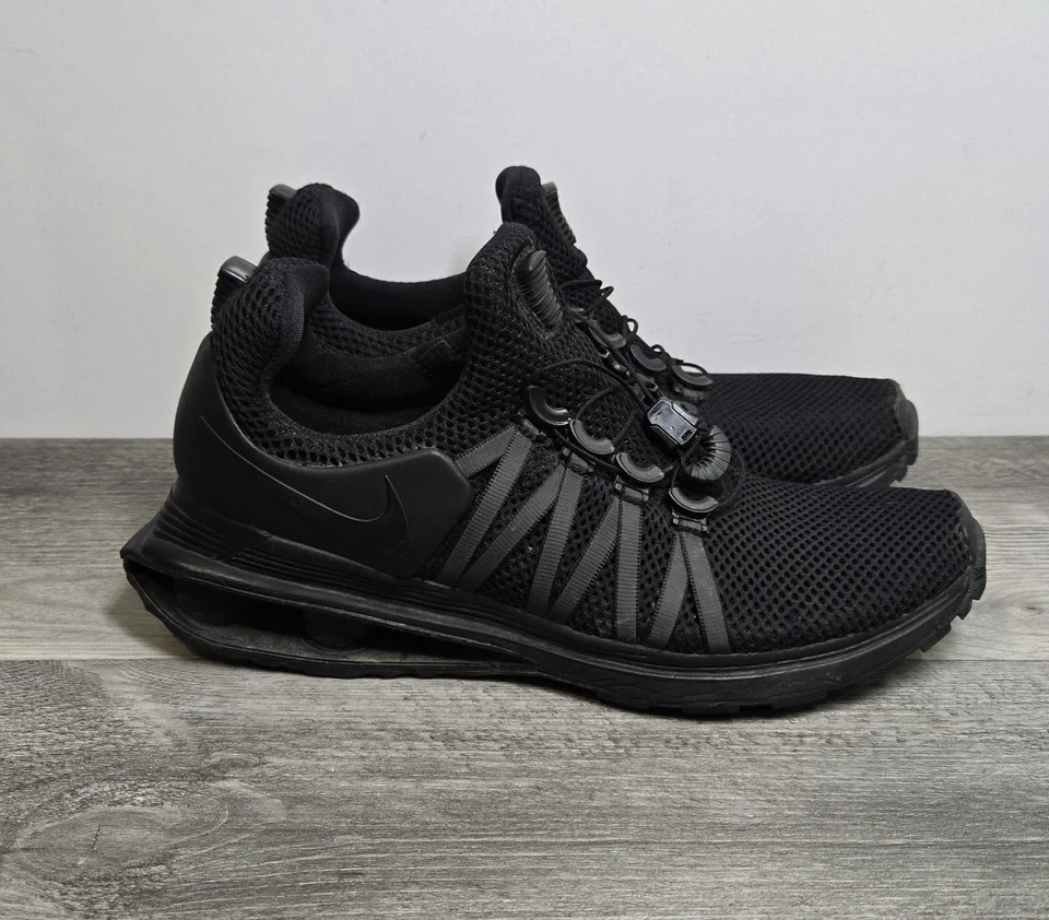 Nike Shox Gravity Triple Black Running Shoes AR1999-001 Men's Size 9 - Image 1 of 4