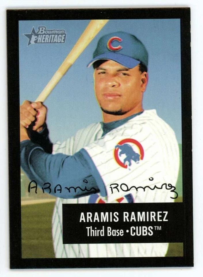 Bowman Heritage 2003 firma facsímil (paralelo) singles #1-170 (tú eliges) Foto 1 de 1