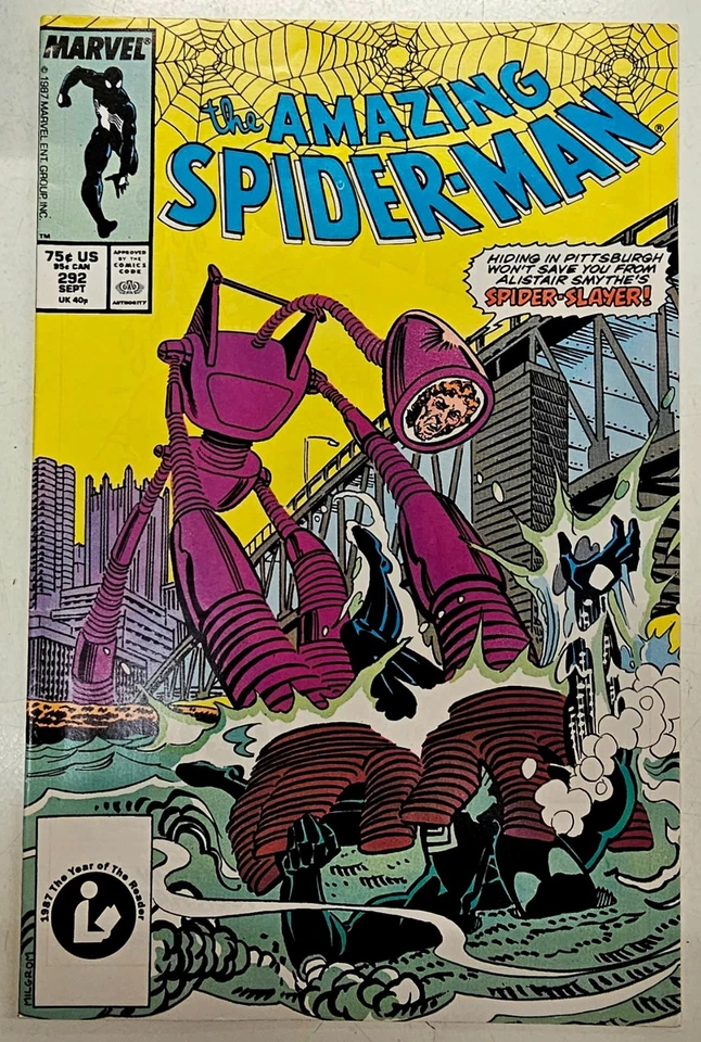 Amazing Spiderman 292 Marvel Comics Key Issue High Grade FN Foto 1 de 1