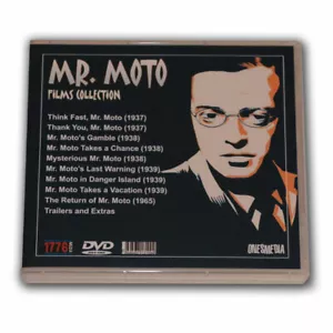 MR. MOTO FILMS COLLECTION 5 DVD-R - 9 MOVIES - 1937/1965 - Imagen 1 de 2
