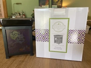 Rentner Scentsy House On Haunted Hill Wachswärmer Halloween Herrenhaus gruselig - Bild 1 von 6