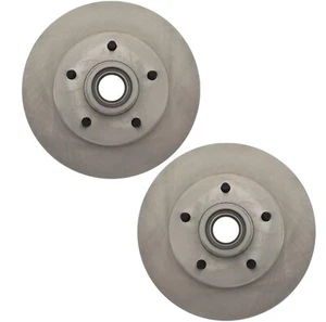 Pair Set of 2 Front C-Tek Brake Disc Rotors For - Picture 1 of 2
