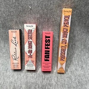 4 BENEFIT Roller Lash Super Rizado y Levantamiento Rímel y Lápiz Cejas y Ajuste - Imagen 1 de 6