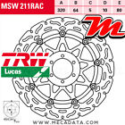 Disque De Frein Avant Trw Lucas Msw 211 Rac Ducati 996 S (H1) 2001