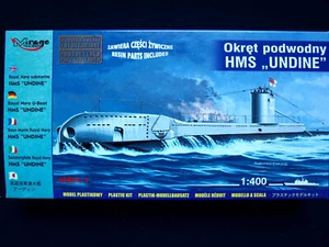 Mirage 404209, HMS UNDINE - SUBMARINO DE LA MARINA REAL CLASE 'U', ESCALA 1/400 - Imagen 1 de 2