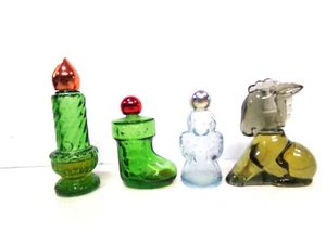 4 BOTELLAS DE PERFUME DE NAVIDAD AVON DE COLECCIÓN COLONIA BURRO VELA ÁNGEL MEDIAS - Imagen 1 de 3